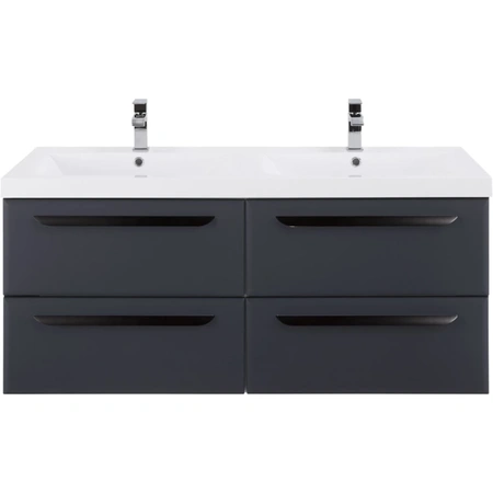 Тумба под раковину Cezares ECO-1200-4C-SO-2-GR-P Grafito без ручек