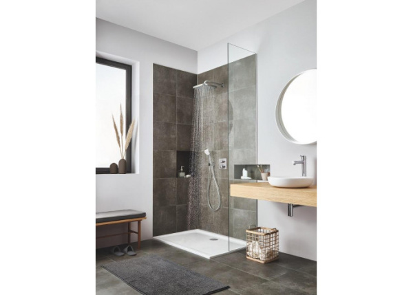Термостат для душа на 2 потребителя Grohe Grohtherm 24079 000 (24079000) хром Термостат для душа на 2 потребителя Grohe Grohtherm 24079 000 (24079000) хром
