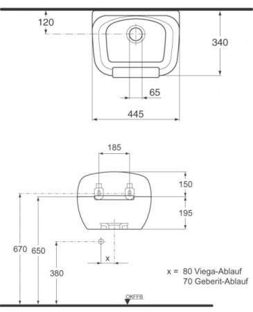 Хозяйственная мойка Ideal Standard Douro R380601