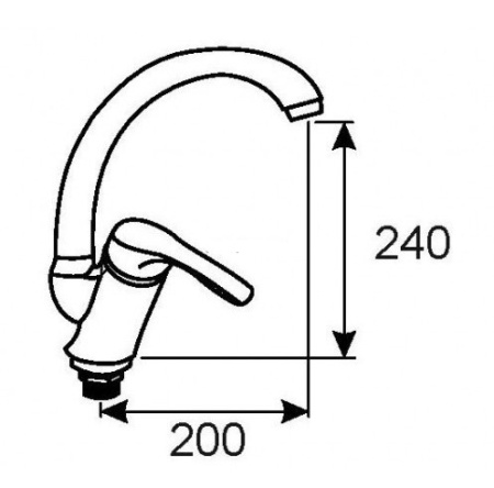 Смеситель для кухни Hansen H59022