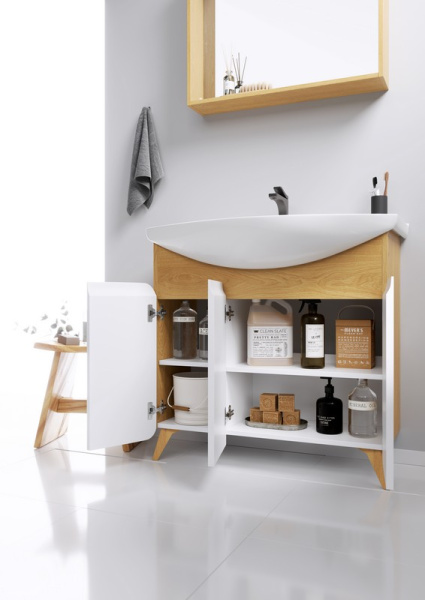 Тумба под раковину Aqwella Basic 105 BAS0110DZ