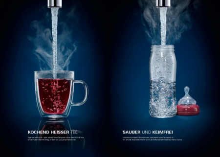 Смеситель и бойлер для кухни GROHE Red Duo M-size 30327 DA1 (30327DA1) теплый закат глянец