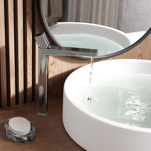 Смеситель для раковины WasserKRAFT Naab 8603H Смеситель для раковины WasserKRAFT Naab 8603H