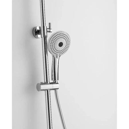 Душевая система с изливом Arrow AMG13SH857 хром