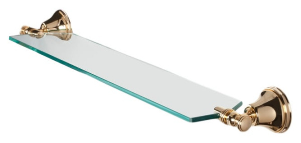 Полка стеклянная Tiffany World TWHA018oro