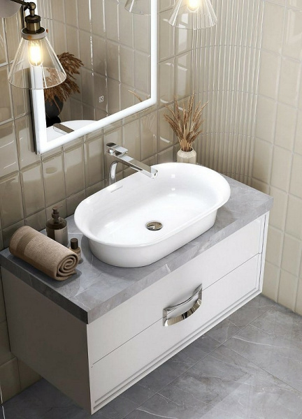 Раковина накладная (60x47) Kerama Marazzi Canaletto CN.wb.65