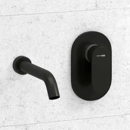 Встраиваемый комплект для раковины WasserKRAFT Elbe 7400 A74543, черный