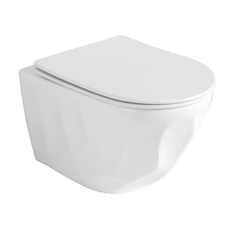 Подвесной унитаз безободковый Gid Tr2196TFX