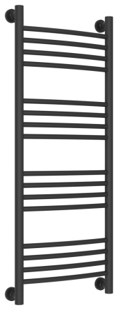 Полотенцесушитель Водяной Выгнутая Сунержа Богема + (100х40) Темный Титан Муар 15-0221-1040