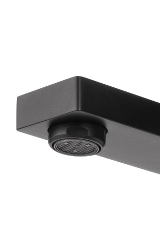 Смеситель для ванны с душем WONZON & WOGHAND CUBE 2.0, черный матовый WW-88037068-MB
