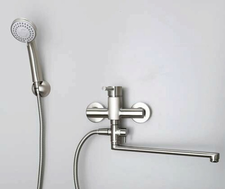 Смеситель для ванны с длинным изливом WasserKRAFT Wern 4202L