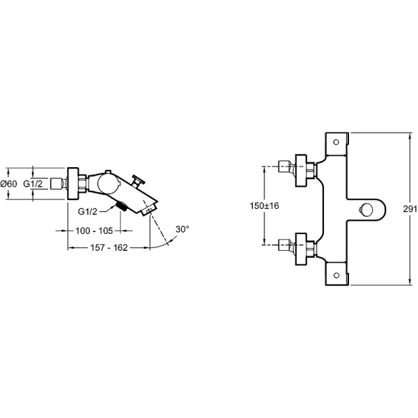 Смеситель для ванны Jacob Delafon Brive E24335-CP Смеситель для ванны Jacob Delafon Brive E24335-CP