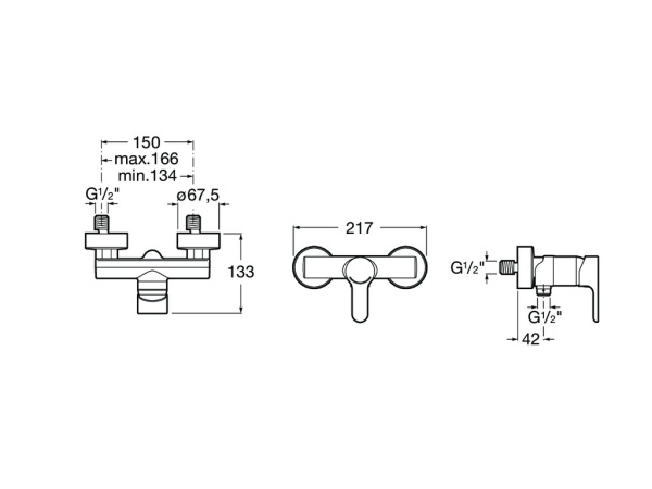 Смеситель для душа Roca L20  5A2109C00