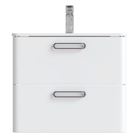 Тумба с раковиной IDDIS Brick 60 подвесная белая (BRI60W0i95K)