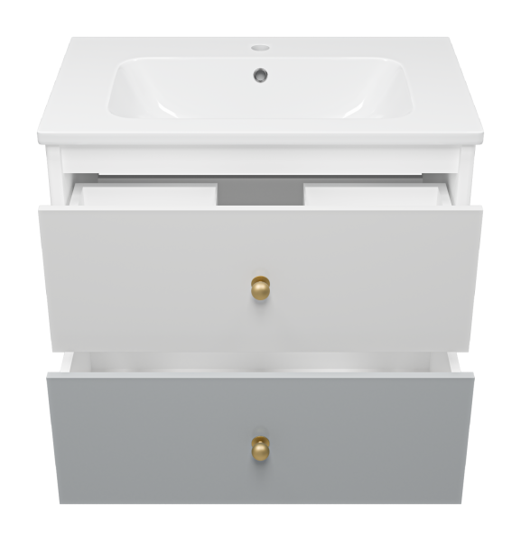 Тумба под раковину  Brevita Анастейша 80  Ана-06080-01-012Я