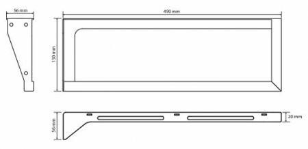 Кронштейны для умывальника Bemeta Hotel 201541055