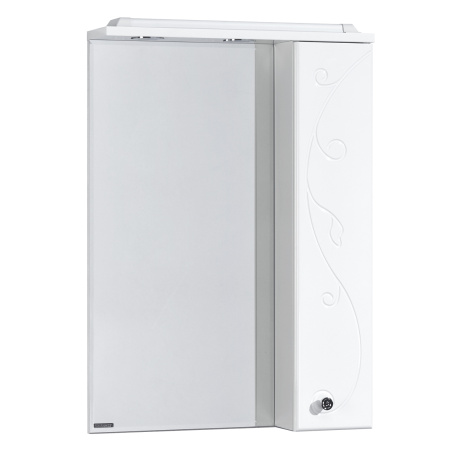 Зеркальный шкаф Aquaton Лиана 60 правый белый 1A162702LL01R