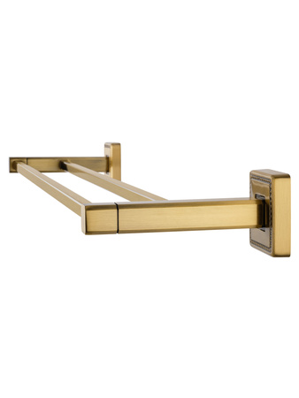 Полотенцедержатель двойной WONZON & WOGHAND ROMA, бронза WW-7211