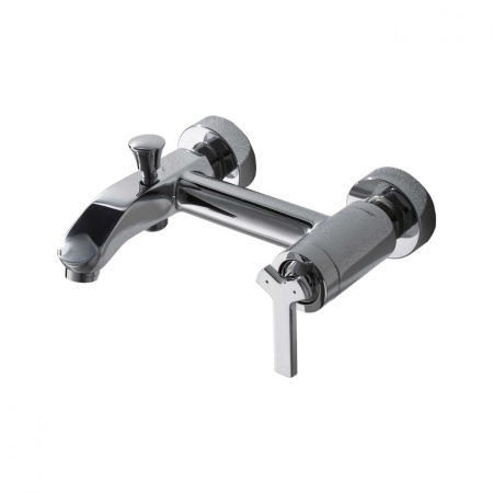 Смеситель для ванны c коротким изливом Bravat Waterfall F673107C-01