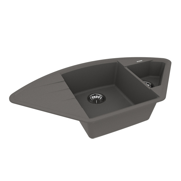 Кухонная мойка Lemark IRKANA 980  серый шёлк 9910047