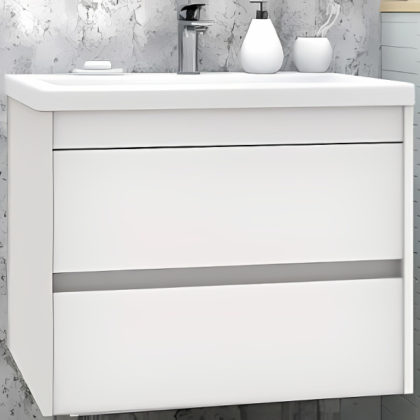 База под раковину Art&max Family-750-2C-SO-BL Bianco Lucido