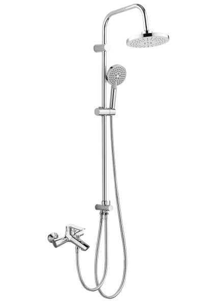 Душевая система Orange Tony M54-933cr смеситель с изливом, хром