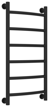 Полотенцесушитель Водяной Выгнутая Сунержа Галант + (80х40) Матовый Черный 31-0200-8040