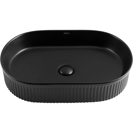 Раковина накладная ABBER Bequem AC2116MB черный матовый