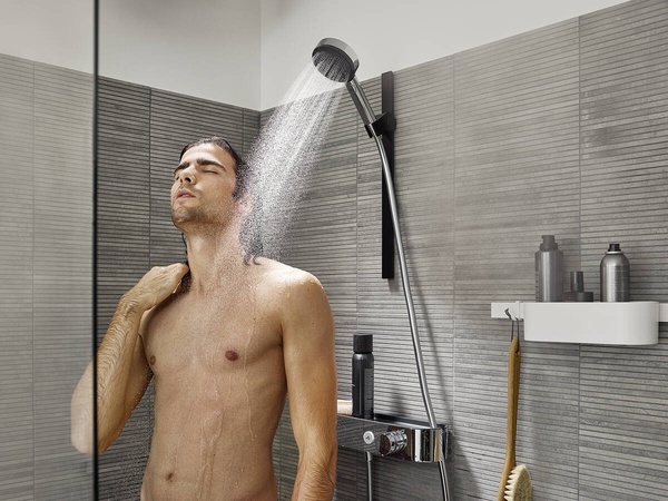 Термостат для душа с душевым гарнитуром Hansgrohe ShowerTablet Select 400 Pulsify S 24260000 хром