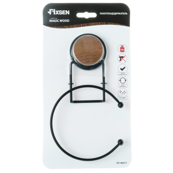 Полотенцедержатель Fixsen кольцо MAGIC WOOD FX-46011