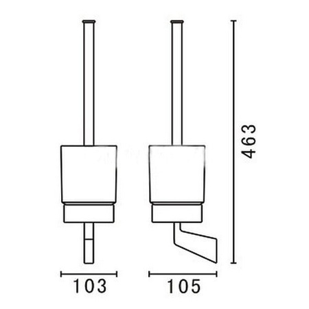 Держатель щетки Art&Max AM-E-4181