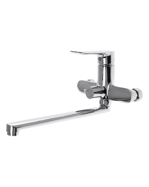 Смеситель для ванны однорычажный универсальный с душевым набором Agger Nice A2521100 хром