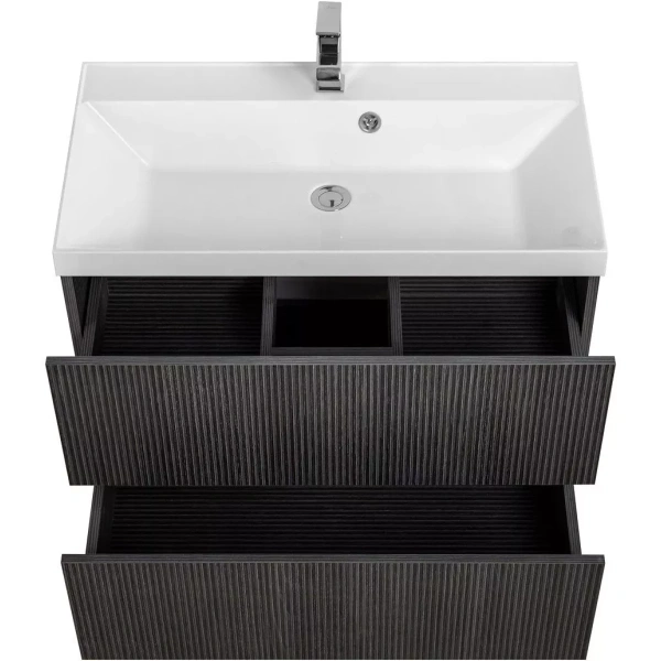 База под раковину подвесная Art&Max AM-Verona-Push-800-2C-SO-KD кадена дарк