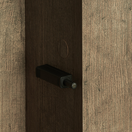 Шкаф подвесной Aquaton Терра 35 1A247103TEKA0 коричневый