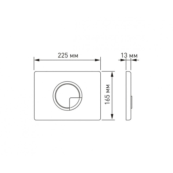 Комплект унитаза с инсталляцией Berges Wasserhaus Novum Rimless 043268