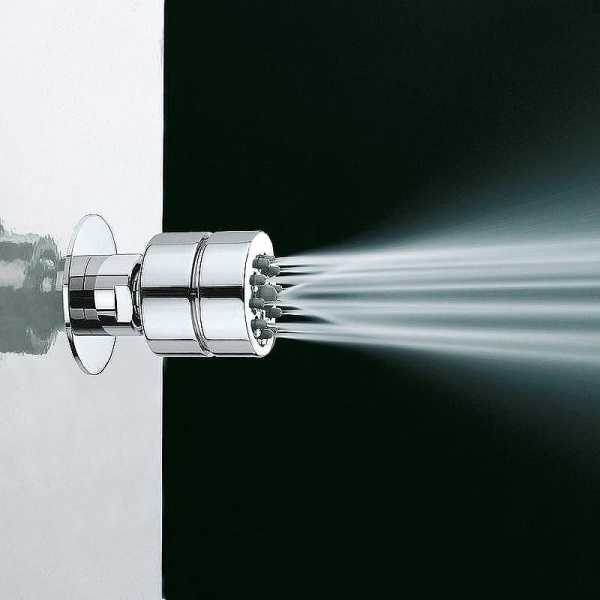 Боковая форсунка Bossini Tondo Gom I00137.030 хром