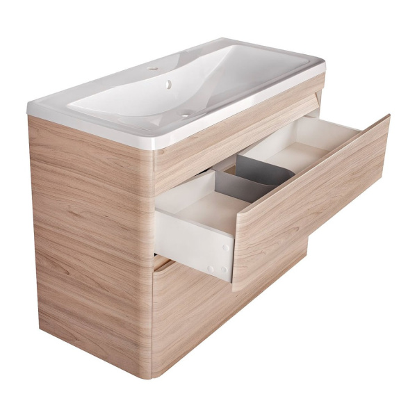 Тумба под раковину подвесная Style Line Атлантика СС-00002219 бежевый