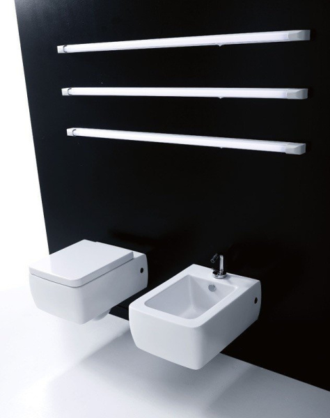 Сиденье с крышкой для унитаза Kerasan Ego 328801 микролифт