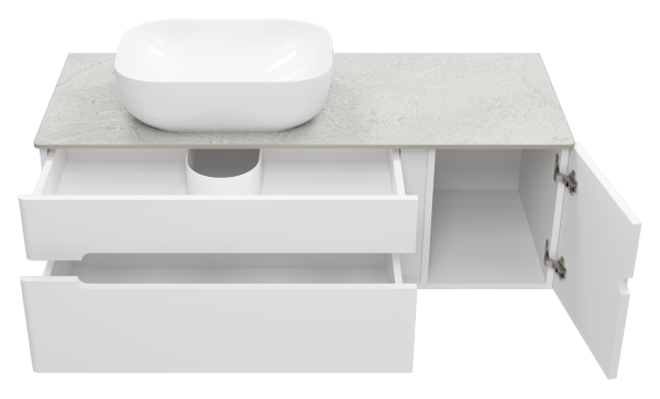 Тумба под раковину Misty Роял 120 П-Роя-01120-011П2Я