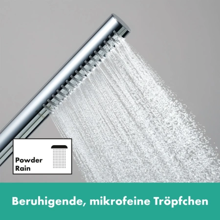 Ручной душ Hansgrohe Pulsify S 100 1jet EcoSmart 24125000 хром