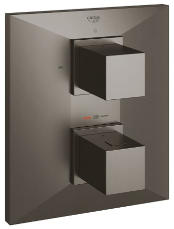 Термостат для ванны Grohe Allure Brilliant 19792 AL0 (19792AL0) темный графит матовый