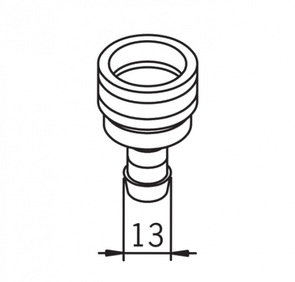Металлический быстрcъёмный штуцер Oras 224332