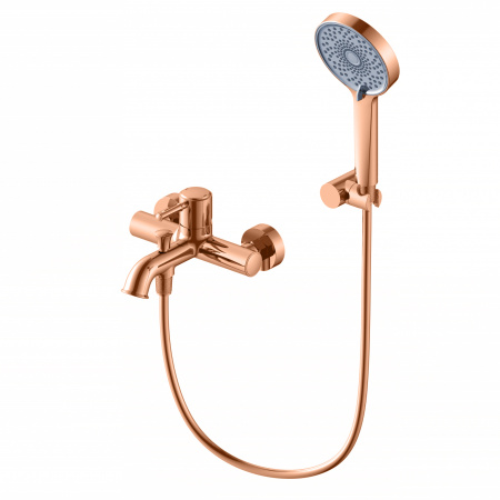 Смеситель для ванны с душем WONZON & WOGHAND TOR, розовое золото WW-88037073-RG