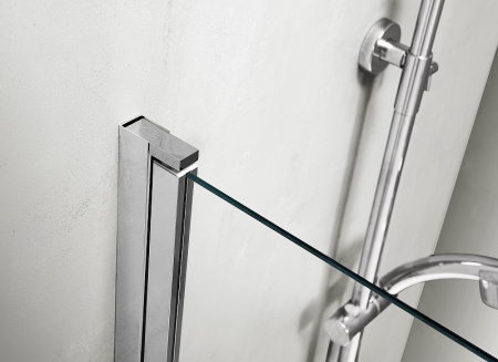 Шторка на ванну Aquatek (80х150) AQ DEL SBA 08015CH