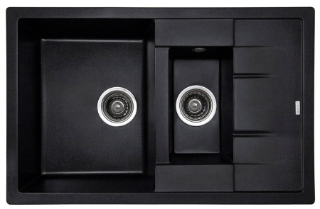 Кухонная мойка KAISER KG2M-7850 гранит (KG2M-7850-BP)