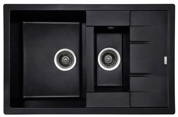 Кухонная мойка KAISER KG2M-7850 гранит (KG2M-7850-BP)