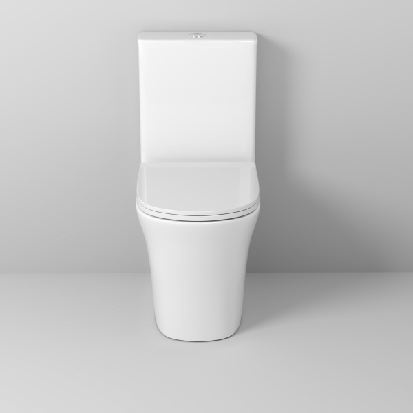 Унитаз напольный безободковый Grossman Classic GR-4466S с сиденьем микролифт