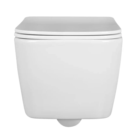 Унитаз подвесной безободковый Aquatek Либра New AQ1148N-00 микролифт