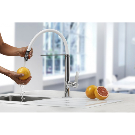 Смеситель для кухни Teka Formentera 62937020FW (черный/хром)