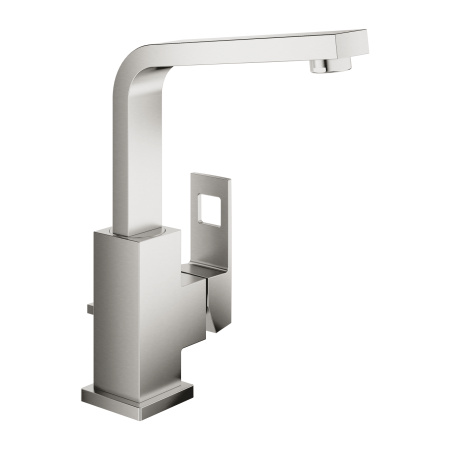 Смеситель для раковины GROHE Eurocube 23135 DC0 (23135DC0) суперсталь